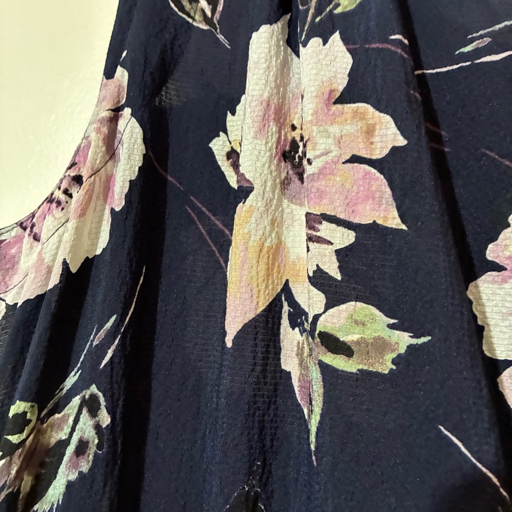 Rebecca Taylor Magnolia Floral Sleeveless Silk Dress Size 10 -As Seen on TV - Picture 11 of 15